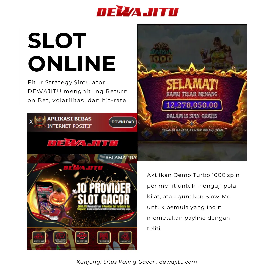 DEWAJITU 🦁 Strategy Simulator Return on Bet, Demo Turbo 1000 SPM & Cashback 10%